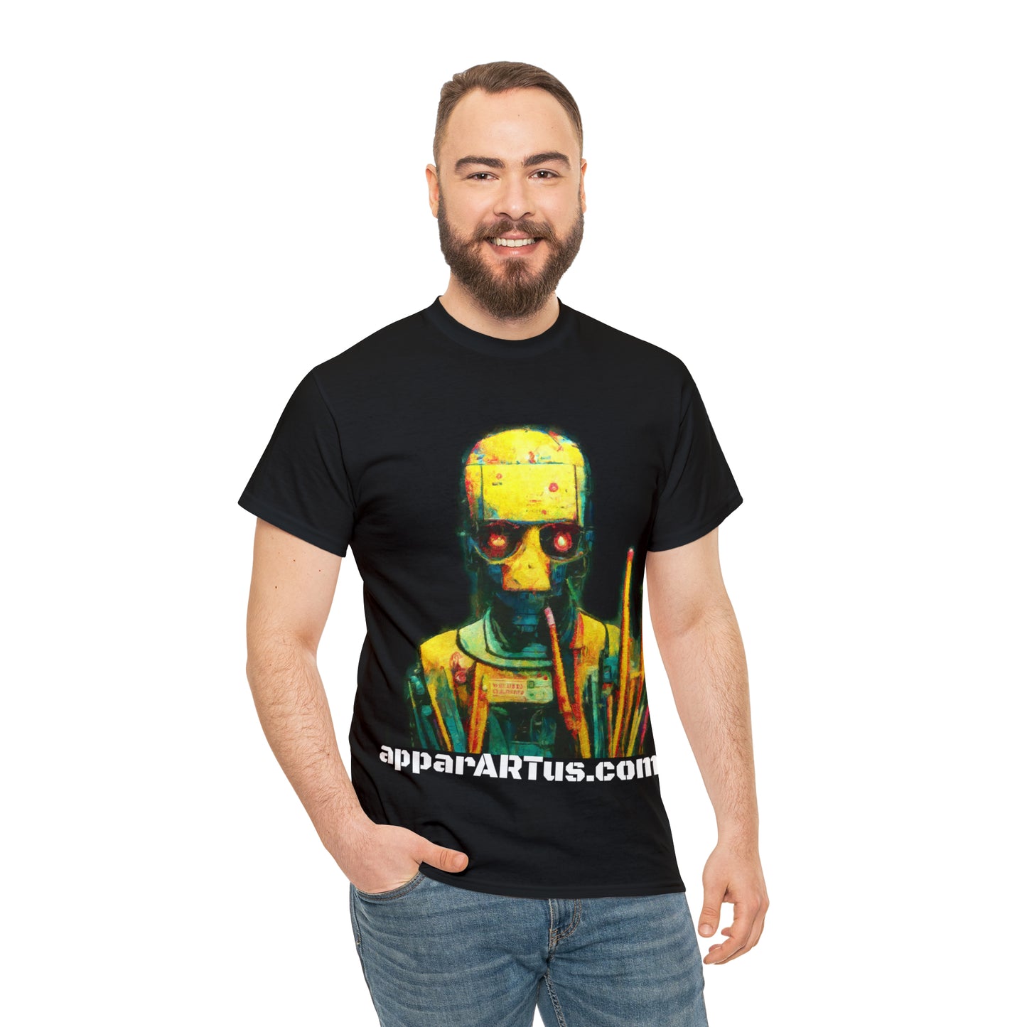 apparARTus.com Unisex Bot1 T-Shirt - shipped from Australia